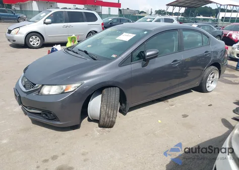 2014 Honda Civic Lx из США, поврежденный, VIN 2HGFB2F52EH553014